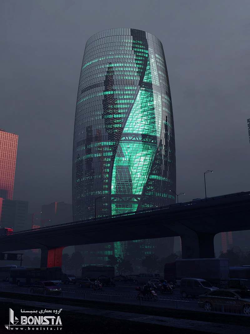 طراحی برج Leeza Soho توسط شرکت معماری ZHD در چین